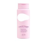 Organic Body Dust, Scented Gentle Sweat Absorbing, 4.0 Oz Talc-Free Powder with Cornstarch, Calming Botanical Skin Barrier, Odor Control Dusting with Soft Texture, Chafing Relief for Thighs & Feet
