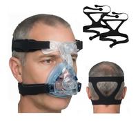 Organic Deal Repuesto Universal de la Correa del Arnés CPAP para Mascarillas CPAP Resmed, CPAP y Otras Máscaras CPAP - Suministros CPAP (Máscara no incluída) (Gris)