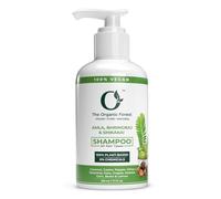 Organic Forest 100% vegano Shampoo Amla, Bhringraj & Shikakai | Reduces Hair Loss, Fights Dandruff | Avoids Lice, Nourishes Hair with Indian Ayurvedic Herbs | 210ml