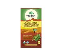 Organic India Tulsi Green Tea Ashwagandha 25uds