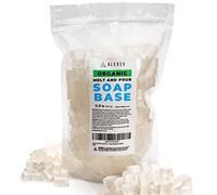Organic Melt and Pour - ALEXES 2 lb Soap Base for Soap Making - Unscented - Soap Making Supplies
