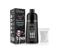 Organic Natural Fast Hair Dye Plant Essence Black Hair Color Dye Shampoo for Cover Gray White Hair 2025