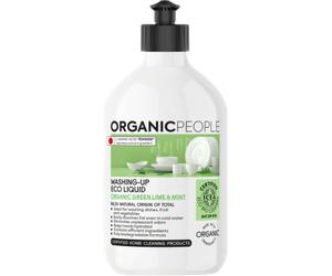 ORGANIC PEOPLE Detergente Lavavajillas Ecológico - Lima y Menta - 500 ml ORGANIC PEOPLE