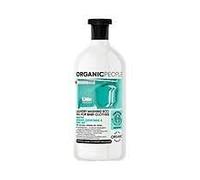 Organic People - Detergente Líquido para Ropa de Bebé Manzanilla y Nuez de Lavado - 1 L - Pack de 2 (Total 2 L)