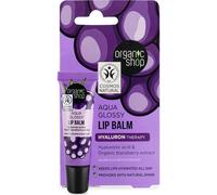 Organic Shop Aqua Glossy Lipbalm Blackberry 10ml