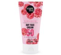 Organic Shop Crema Facial Día SPF50 Frambuesa + Antioxidantes 50 ml