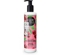GEL DE DUCHA SUAVIZANTE «CEREZA Y ARÁNDANO AZUL» DE ORGANIC SHOP, 280 ML