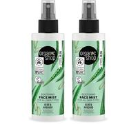 Organic Shop Niebla facial calmante para todo tipo de piel Aguacate y Aloe (150ml) (Paquete de 2)