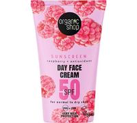 Organic Shop Raspberry Day Face Cream SPF50 50ml