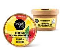Organic Shop Shining Solid Shampoo Mango Coconut 60g