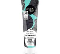 Organic Shop Toothpaste Whitening Mint Charcoal 100 g