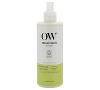 Organic Works Loción diaria de hidratación para manos y cuerpo, enriquecida con vitamina E y C, loción de manteca de karité para todo tipo de piel, bergamota, 10.5 onzas