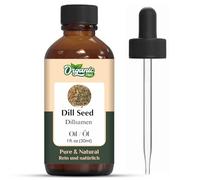 Organic Zing Aceite de semillas de eneldo (Anethum Graveolens) | Aceite puro y natural para cuidado de la piel, aroma y difusores - 30 ml/1.01 oz