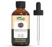 Organic Zing Kalahari Melon Seed (Citrullus Lanatus) Oil | Pure & Natural Carrier Oil for Skincare, Hair Care & Masaje - 30 ml/1.01 oz