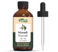 Organic Zing Niaouli (Melaleuca Quinquenervia) Oil | Pure & Natural Essential Oil for Skin Care & Hair Care- 30ml/1.01fl oz