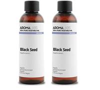 ORGÁNICO - Aceite vegetal Comino Negro - 100mL - 100% Puro, Natural, Prensado en frío y Certificado AB - AROMA LABS (Marca Francesa) (Paquete de 2)