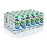 Organics Agua de Coco 100% Pura - Pack de 24 Unidades de 500 ml (16.9 fl oz) - Hidratación Natural con Electrolitos y Vitamina C - Goya - Sin Azúcares Añadidos ni Colesterol - NEXU