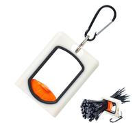 Organisateur d'attach de câble, Support d'attache de câble léger,Organisateur de d'attache de câble Fluorescent Carré | Outil de Rangement d'attach de câble de Conception robuste Pour