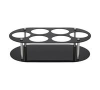 Organisateur De Stockage De Tulerts - Stockage Pour Gobelets | Porte-Gobelets Organisateur De Bouteilles,Support De Rangement 6 Emplacements Pour Organisation Cuisine Étagère À Vin Appartement Table