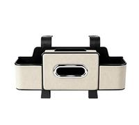 Organisateur Pour Appui-Tête Arrière Avec Porte-Mouchoirs Intégré, Boîte Rangement Polyvalente Véhicule | Compartiment Porte- Et Crochet L'Intérieur De Voiture