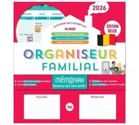 Organiseur familial Mémoniak 2026 spécial Belgique