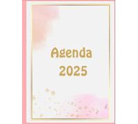 Organiza tu vida al máximo con nuestro planificador completo. Desde tareas diarias hasta metas a corto plazo: Agenda de tapa dura 2025, 8.5 x 11 ... estrés y hola a las mejores calificaciones!