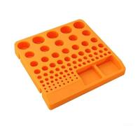 Organización de herramientas fácil 60 agujero ER Collet caja de almacenamiento para maquinaria CNC (pinza de 80 agujeros)