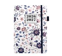 Organizador anual 2026, cuaderno de gestión del tiempo, planificador diario para viajeros con diseños de planificación estructurados, planificador diario de trabajo
