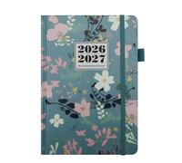 Organizador anual 2026, cuaderno de gestión del tiempo, planificador diario para viajeros con diseños de planificación estructurados, planificador diario de trabajo