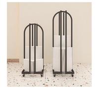 Organizador apilador de Perchas de Ropa de Metal con Ruedas para facilitar el Movimiento, Ideal para centros comerciales, Tiendas especializadas y lavanderías