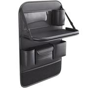 Organizador Asiento Coche para Ford Everest MK3 2015-2023 con Comedor Poseedor Bandeja,Protector Asiento Respaldo,Sostenedor de Tablet-Bolsillo,para Facilitar Almacenamiento
