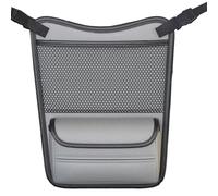 Organizador Asiento Coche para Rolls-Royce Spectre 2023-2026, Soporte De Billetera De Automóviles De Gran Capacidad Entre Asientos,C Grey