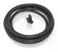 Organizador de cable en espiral Aisens A151-0899 25mm, 6m, plástico alta resistencia, negro