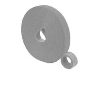 Organizador Cables 300 CM/rollo de bridas for cables, sujetadores gancho adhesivos reutilizables, organizador correa nailon, embalaje, almacenamiento DIY(Grey,5Rolls)