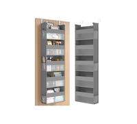 Organizador Colgante Almacenamiento de Tela Gris Paloma