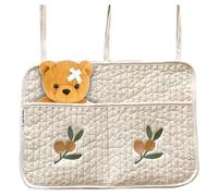 Organizador colgante para pañales - Organizadores y almacenamiento para guarderías,Apilador de pañales colgante para bebé, organizador de carrito de guardería para cunas, almacenamiento de artículos e