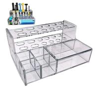 Organizador compuesto, accesorios de jeringas de resina, soporte de organizador de dispensador de aplicador transparente para jeringas compuestas accesorios dental, irrigador dental, micro aplica