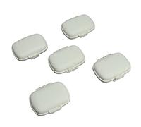 Organizador de 5 unidades, diseño de caja dividing para el contenedor diario con plástico resistente a los residuos, ideal para actividades al aire oficina y uso doméstico
