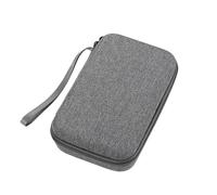 Organizador de accesorios electrónicos de viaje de gran capacidad, bolsa de almacenamiento portátil, bolsa de aire EVA Duricrust, gris, *1