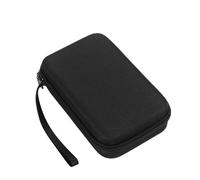 Organizador de accesorios electrónicos de viaje de gran capacidad, bolsa de almacenamiento portátil, bolsa de aire EVA Duricrust, Black, *1