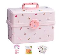 Organizador De Accesorios para El Cabello, Bonita Caja De Joyería Portátil, Joyero para Niños Y Niñas, para Cintas Y Elásticas De Pelo