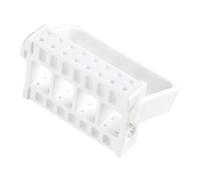Organizador de accesorios para uñas que ahorra espacio, para múltiples compartimentos, fácil de limpiar, soporte para archivos de uñas