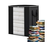 Organizador de Almacenamiento de Armario de Gran Capacidad | Ventana, de Almacenamiento de Tela, contenedor de Almacenamiento de edredón con Asas para cojín de Cama