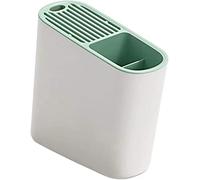 Organizador de almacenamiento de bloques de cuchillos para encimera de cocina, ahorra espacio y fácil acceso