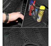 Organizador de almacenamiento para maletero, bolsa de malla elástica ligera para una cómoda gestión de carga en todos los modelos de vehículos