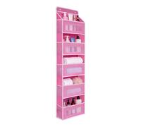 Organizador de almacenamiento sobre la puerta, estante de 5 niveles, carga de 44 libras, almacenamiento sobre la puerta, para guardería, armario, baño, cocina, despensa, dormitorio, lavandería