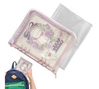 Organizador de anillas A5, cuaderno portátil con seis anillas, planificador de estudio para profesores, estudiantes, viajeros, interiores y exteriores, aulas, hogar.