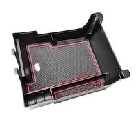 Organizador De Apoyabrazos Central Para Ford Para Edge 2021 2022 2023 2024 Bandeja De Almacenamiento Con Reposabrazos Caja Almacenamiento(Red)
