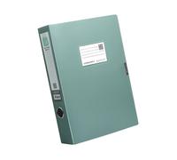 Organizador de archivos de oficina con ventana de etiquetas transparente, caja de almacenamiento impermeable para documentos de plástico para oficina escolar 23 2 x 31 6 x 3 5 cm maletín impermeable