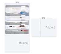 Organizador de archivos de pared con 6 bolsillos, organizador de archivos de pared colgante para aulas y oficinas, carpetas de archivos, organización de aula y almacenamiento A4
